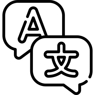 Chinese and English image